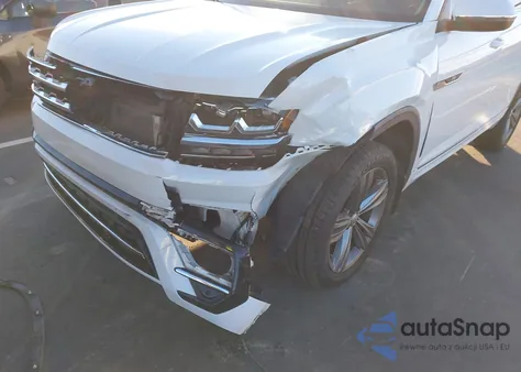 2019 Volkswagen Atlas 3.6L V6 Sel R-Line from USA, damaged, VIN 1V2RR2CA9KC615157
